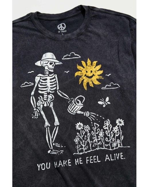 urban outfitters pink skeleton shirt