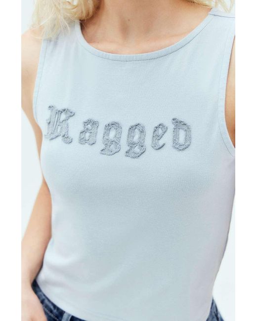 The Ragged Priest Blue Uo Exclusive Eerie Tank Top