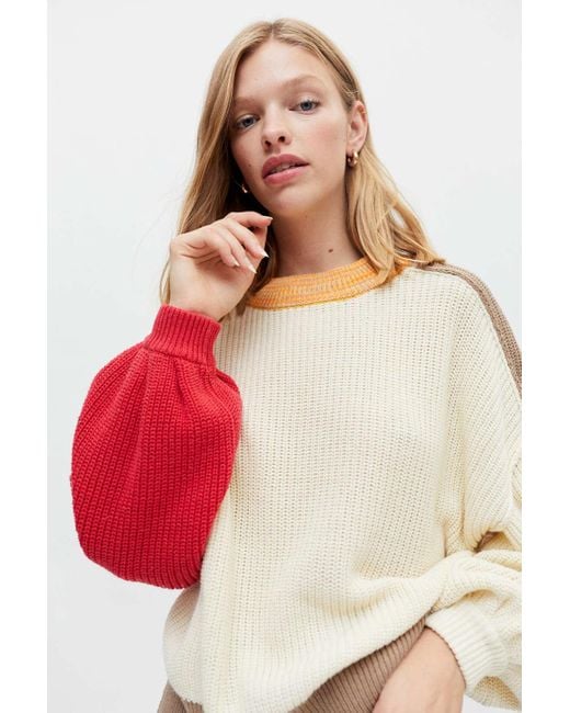 BDG Multicolor Mika Pullover Sweater