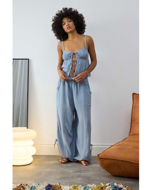 Out From Under Blue Mila Trousers