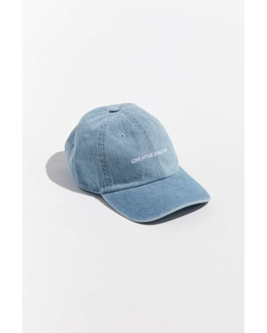 Urban Outfitters Blue Creative Director Dad Baseball Hat for men