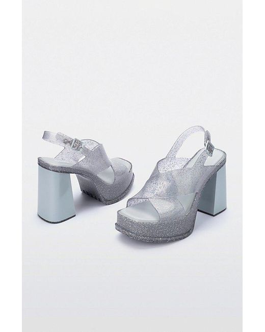 Melissa Blue Dance Jelly Platform Heel