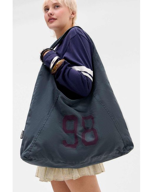 BDG Blue Trapeze Printed Tote Bag