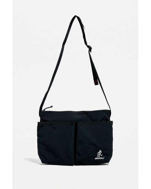 Gramicci Black Utility Sacoche Crossbody Bag for men