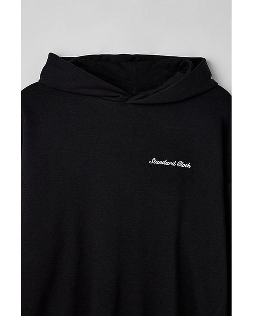 Standard Cloth Black Foundation Hoodie Sweatshirt for men
