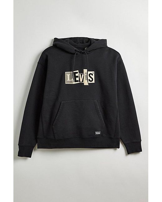 Levi's Black Kate Hoodie Sweatshirt for men