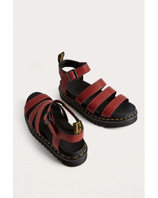 Dr. Martens Red Blaire Cherry Sandals