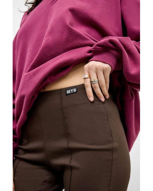 iets frans Red Caprice Capri Trousers