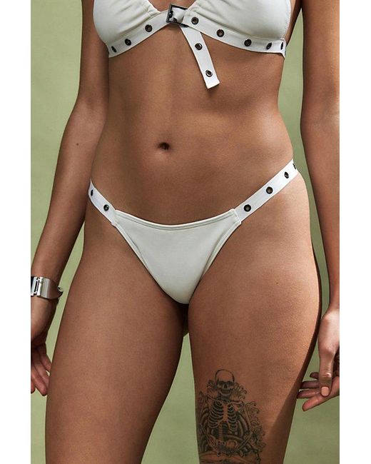 Out From Under Green Buckle Bikini Bottom
