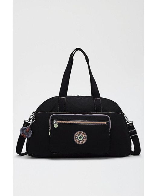 Kipling Black Defea Extra Weekender Duffle Bag