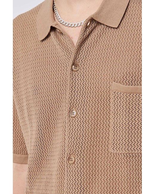 Barney Cools Multicolor Knit Holiday Shirt Top for men