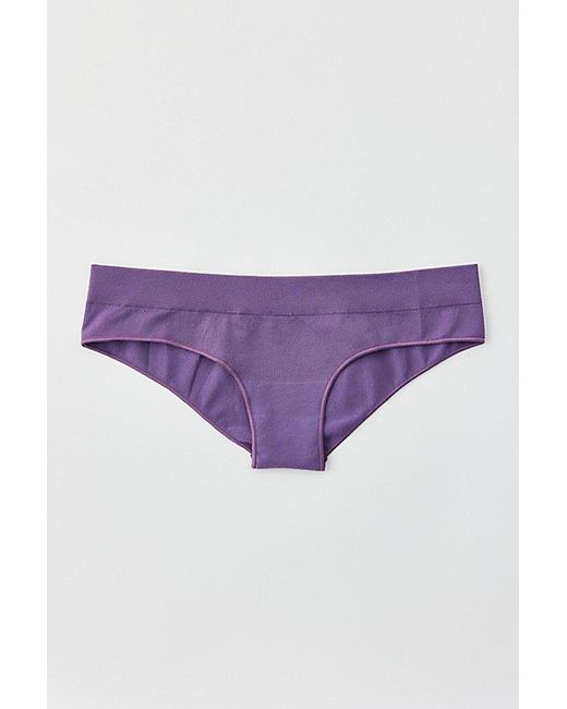 Out From Under Purple Seamless Cheeky Undie