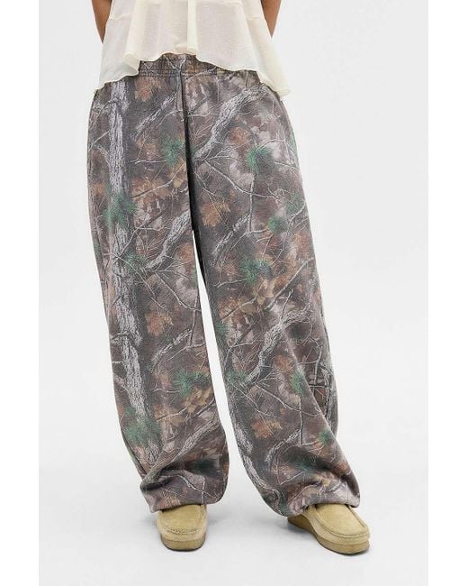 BDG Gray Hunter Camo Baggy Jogger