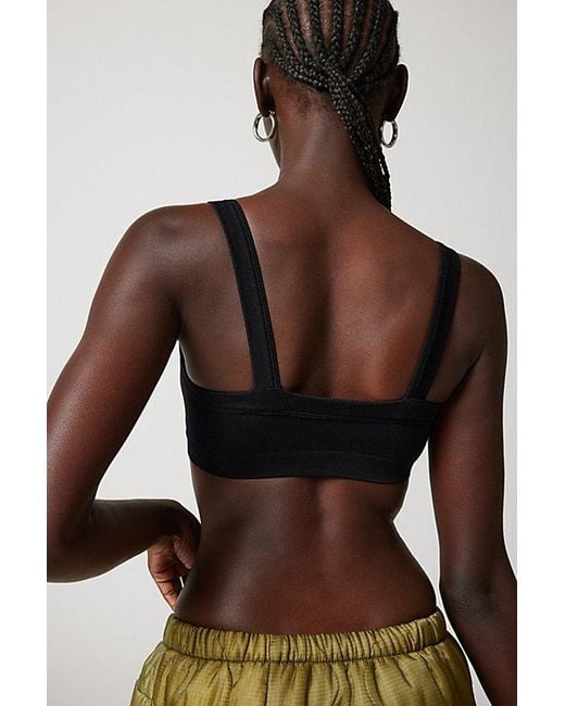 Out From Under Black Riptide Seamless Ribbed Bralette