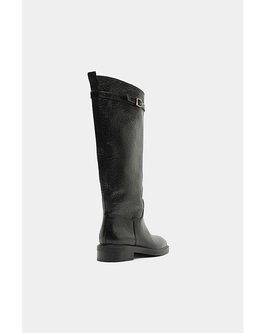 SCHUTZ SHOES Black Bianca Boot