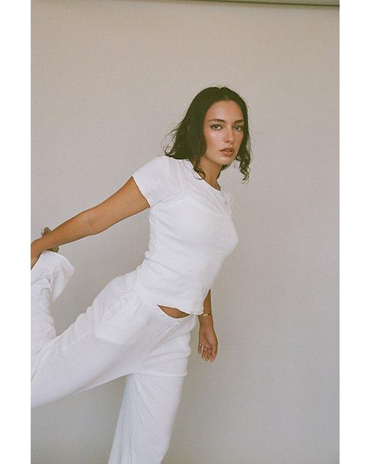 RAT BOI Multicolor Square Neck Pointelle Cami