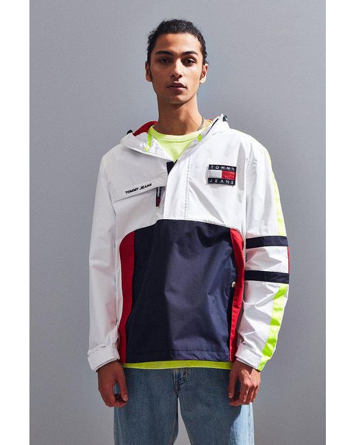 Tommy Hilfiger Tommy Hilfiger '90s Sailing Jacket in White for Men | Lyst  Canada