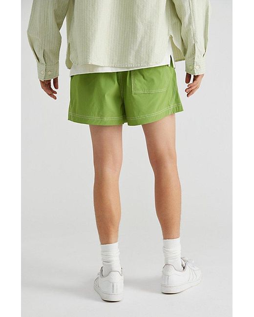 Standard Cloth Green Ryder 3" Nylon Short for men