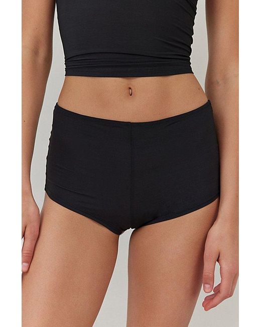 Out From Under Black Mesh Hotpant