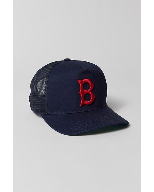 '47 Blue Boston Sox Hitch Trucker Hat for men