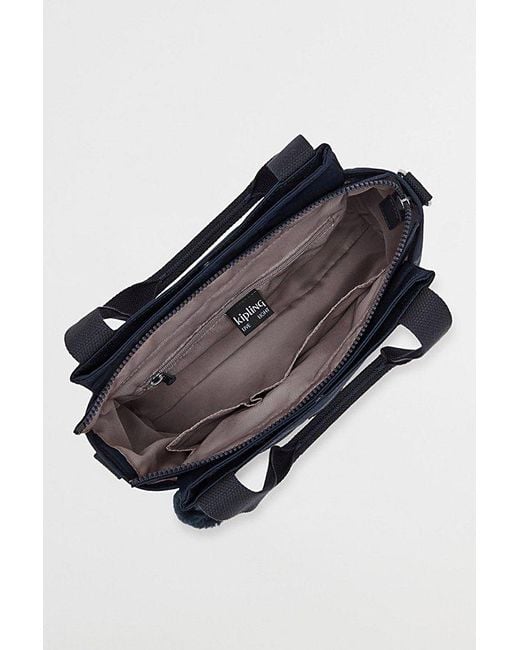 Kipling Blue Elysia Nylon Shoulder Bag