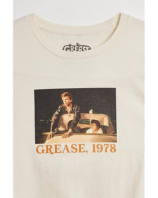 Urban Outfitters Natural Grease Photo Graphic Tee for men