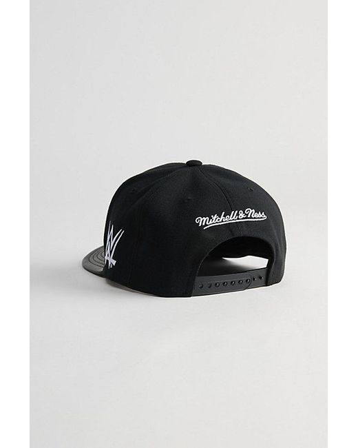 Mitchell & Ness Black Pro Nwo New World Order Snapback Hat for men