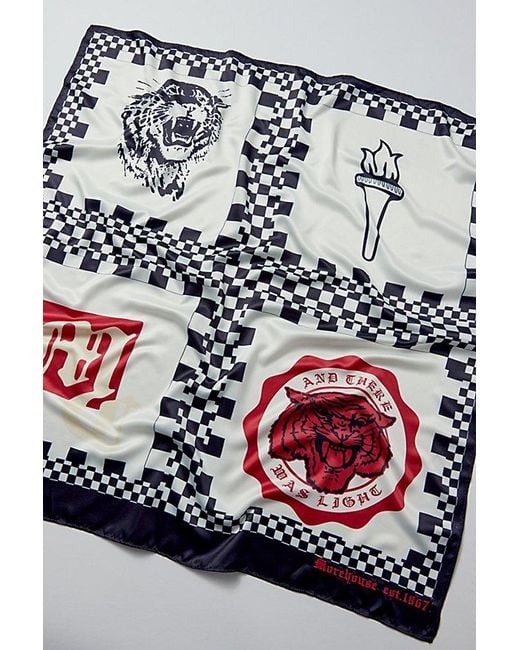 Urban Outfitters White Uo Summer Class '22 Morehouse College Scarf