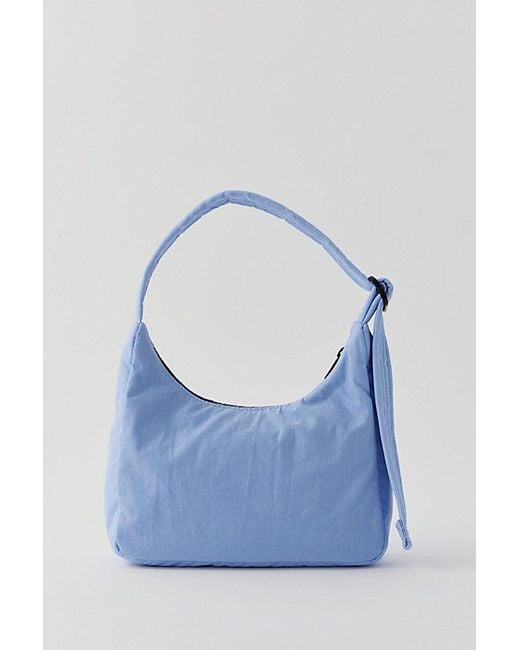 Baggu Blue Mini Nylon Shoulder Bag