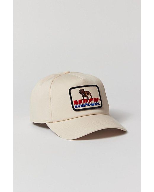 American Needle White Mack Truck Twill Roscoe Hat for men