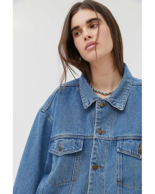 90s oversized denim jacket