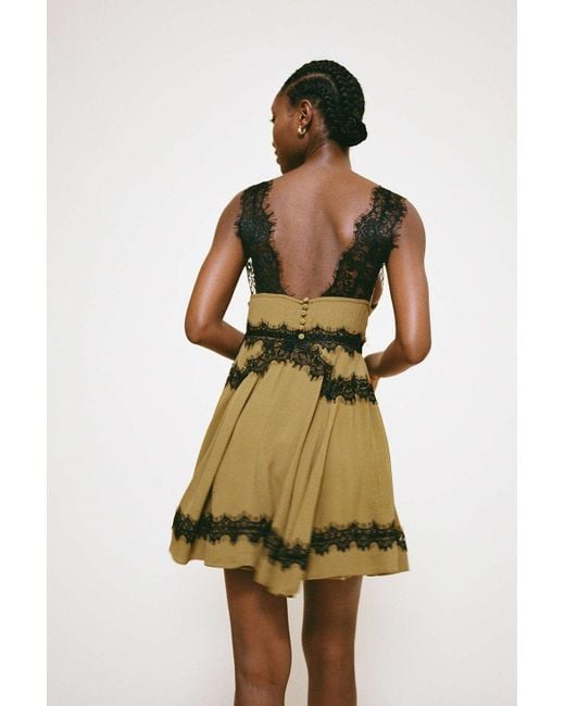 zarita lace sheath dress Diane von Furstenberg Zarita Lace Mini Dress Ivory Size 4 – Celebrity Owned main image 0