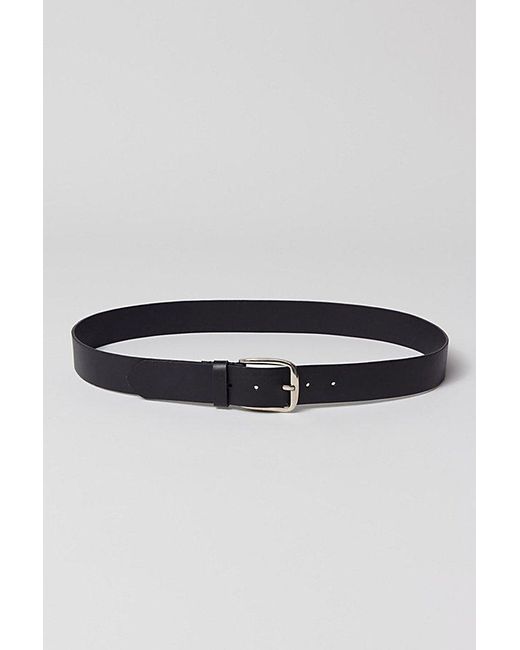Urban Outfitters Black Casual Leather Buckle Belt for men