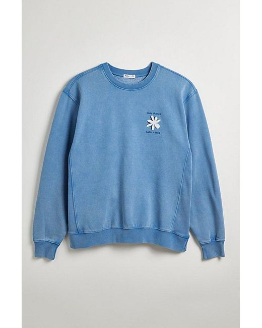 Katin Blue Flow Crew Neck Sweatshirt for men