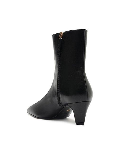 SCHUTZ SHOES Black Dellia Ankle Boot