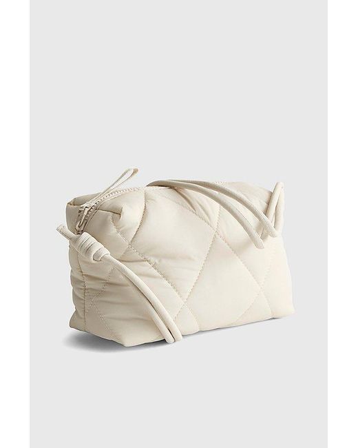 Vera Bradley Natural Quilted Nylon Blake Crossbody Bag