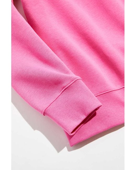 pink nike crew neck sweatshirt