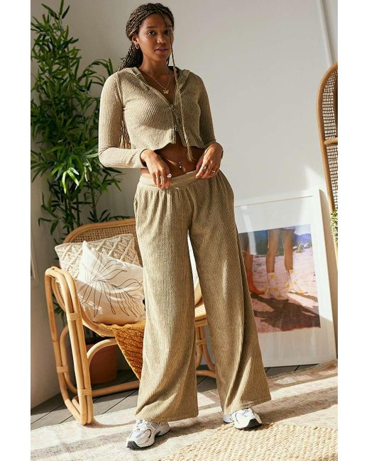 iets frans Towelling Wide-leg 