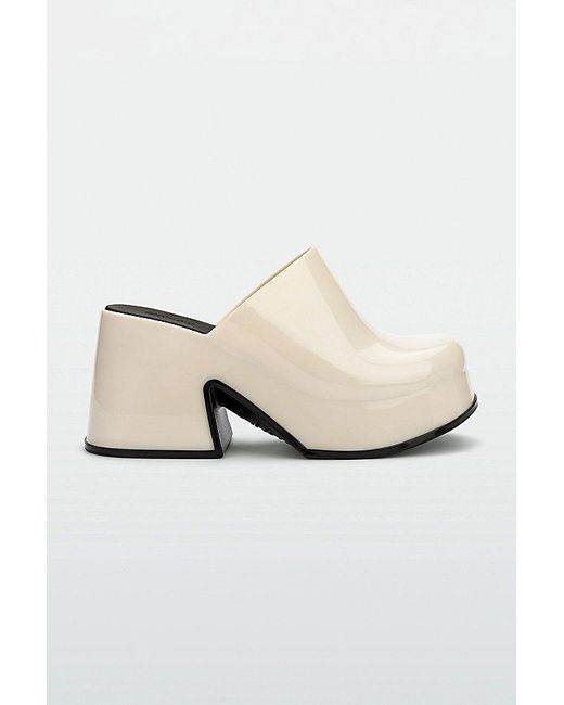 Melissa White Mia Platform Clog