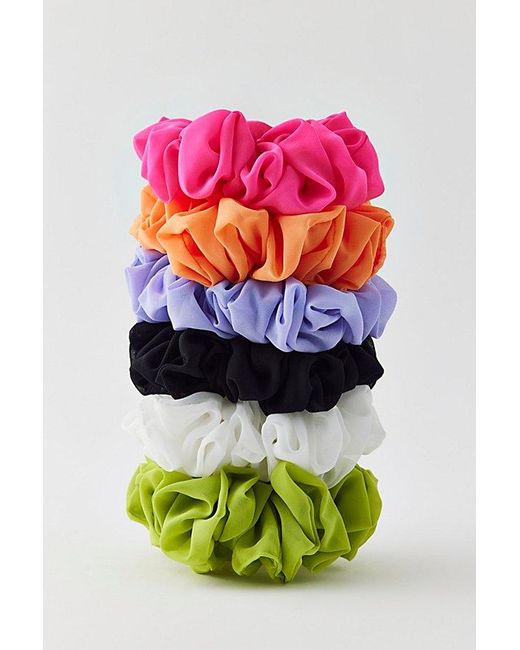 Urban Outfitters Brown Oversized Chiffon Scrunchie