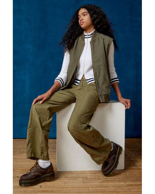 BDG Y2k Lowrise Cargo Pant in Blue Lyst