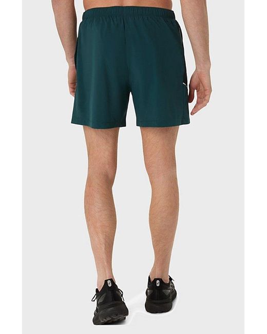 Asics Blue Pr Lyte 5In Running Short for men