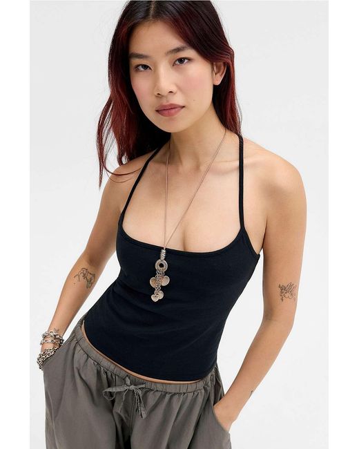 Out From Under Black Easy Peasy Racerback Cami