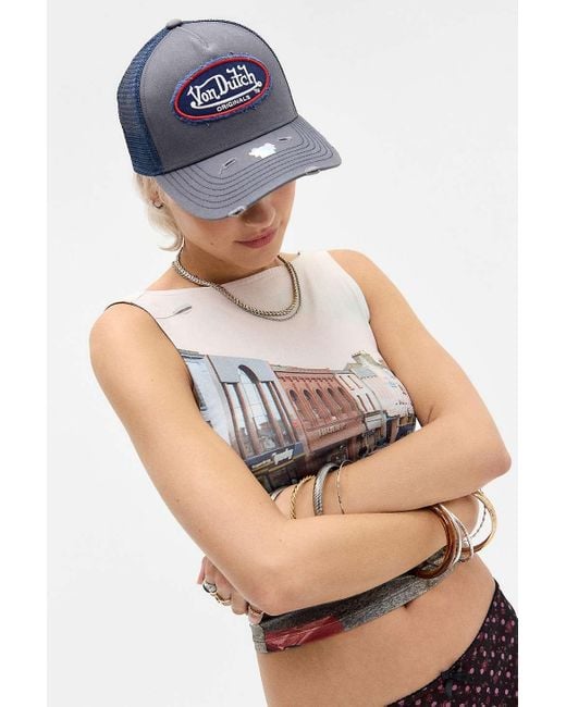 Von Dutch Blue Kalmar Trucker Cap