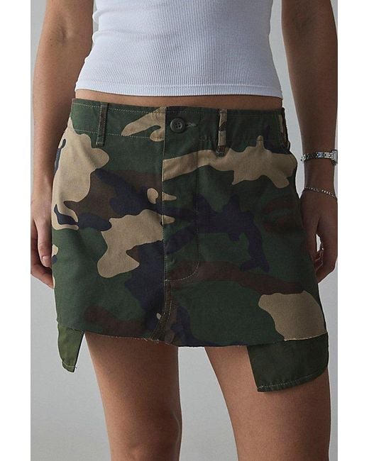 Vintage & ReMADE by UO Black Remade By Uo Mini Skirt