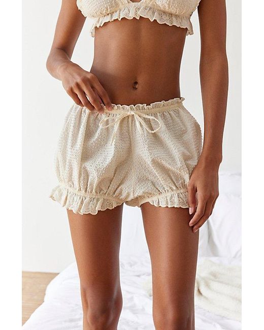 Out From Under Blue Pin Up Picnic Bloomer Short