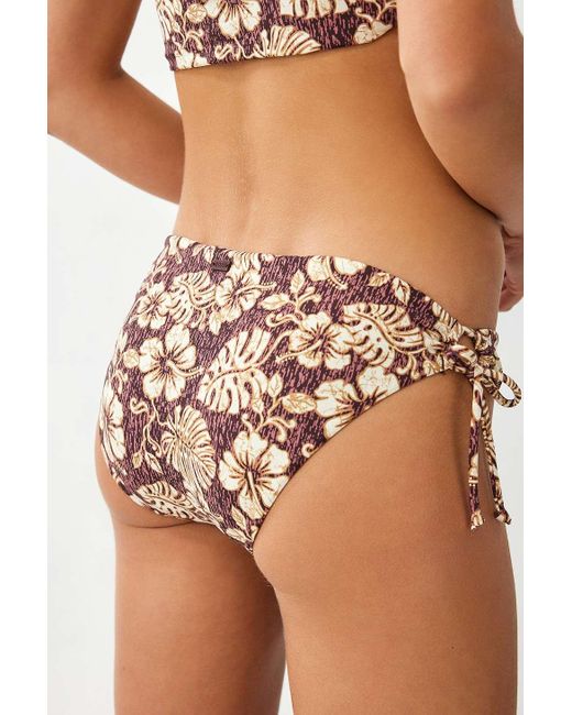 Roxy Brown X Out From Under Floral Bikini Bottoms