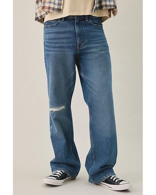 BDG Blue Straight Bootcut Jeans for men