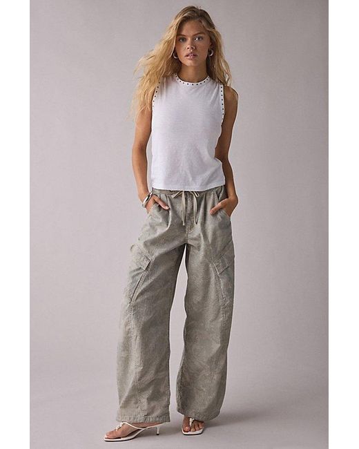 BDG Natural Station Cocoon Baggy Barrel Leg Cargo Pant