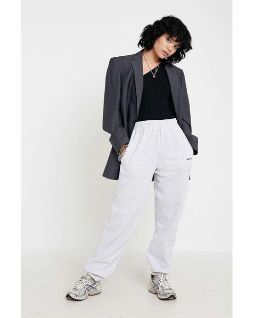 iets frans Cotton Grey Marl Joggers 
